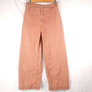 We The Free Wide Leg Corduroy Pants in Dusty Rose